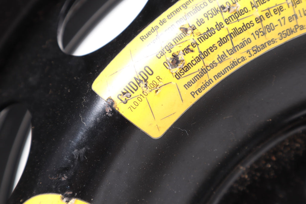 2003-2010 Porsche Cayenne 955 957 Emergency Spare Tire Wheel Rim OEM