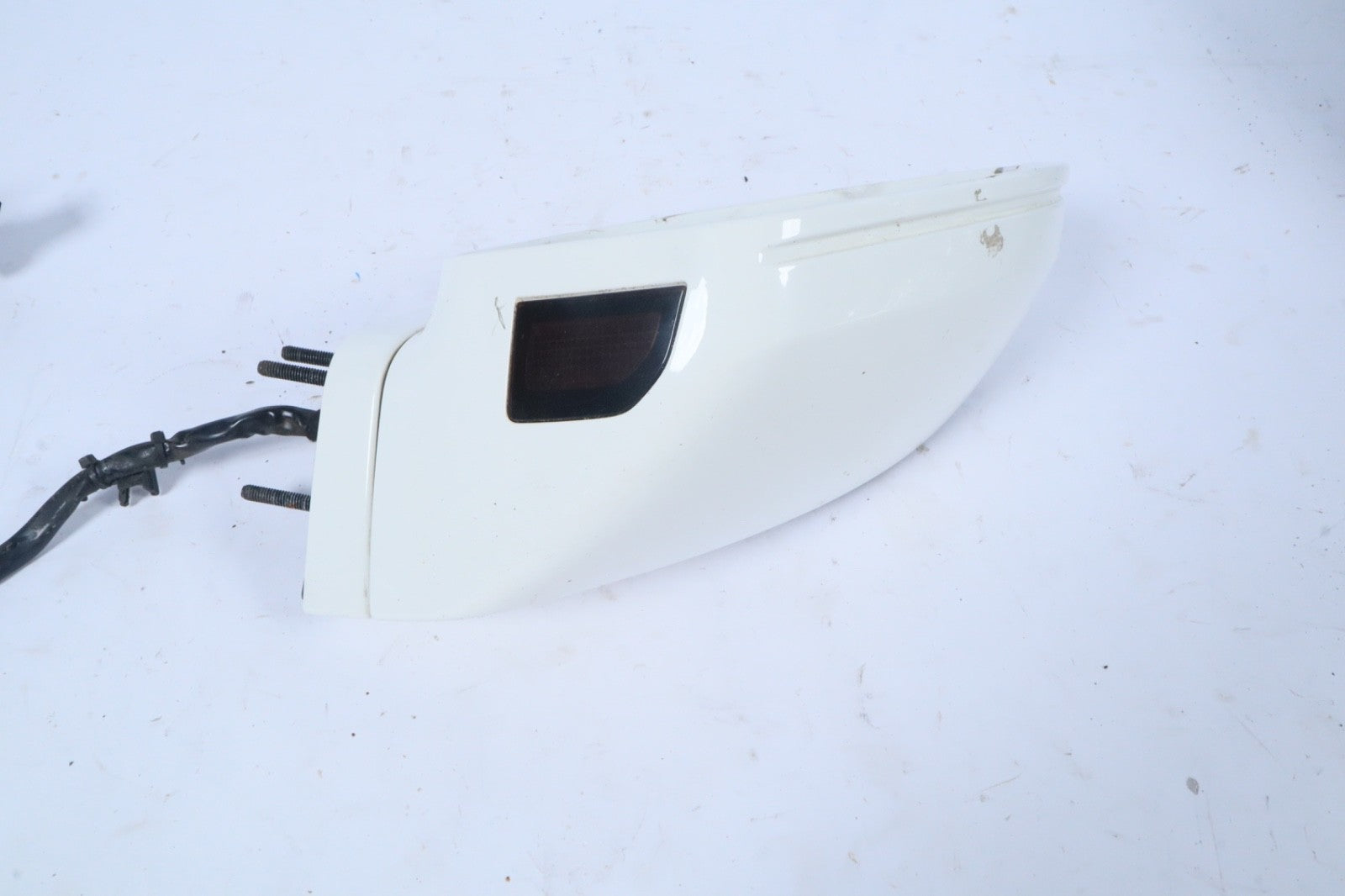 2012-2018 AUDI A7 S7 LEFT DRIVER SIDE VIEW DOOR MIRROR WHITE OEM