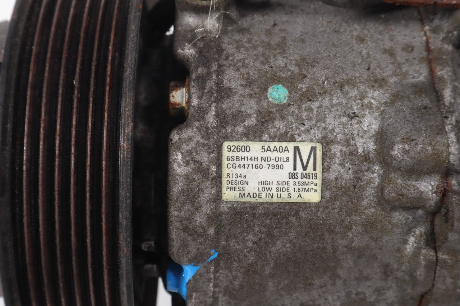 2016-2021 NISSAN MAXIMA AIR CONDITIONING A/C AC COMPRESSOR ASSEMBLY OEM