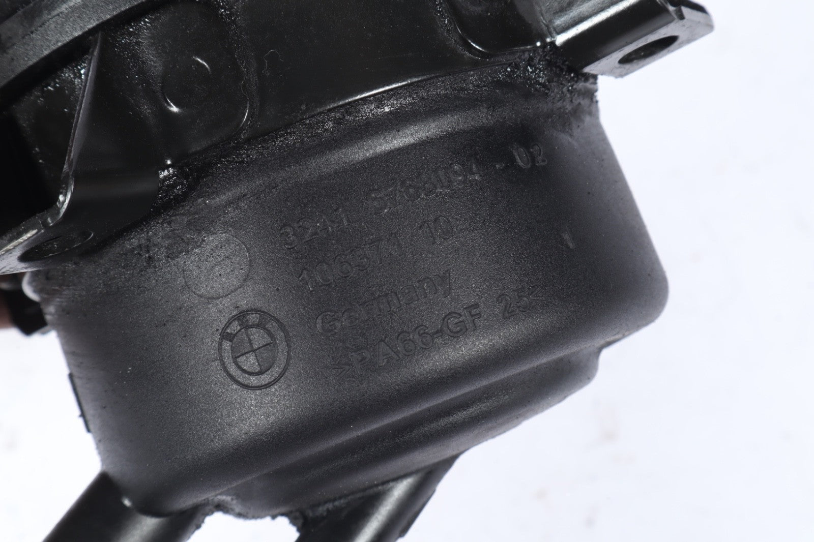 2007 - 2010 BMW X3 POWER STEERING RESERVOIR TANK BOTTLE W HOSE 6768094 OEM