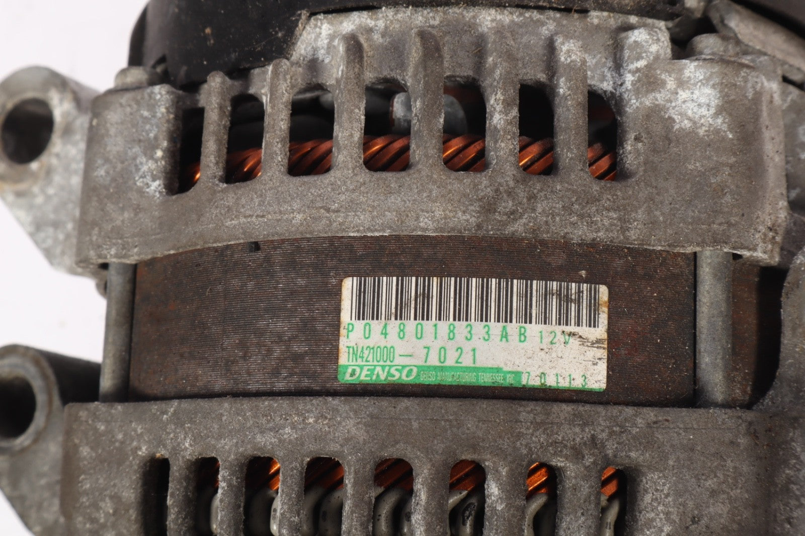 2011-2019 DODGE CHARGER V8 5.7LITER 180AMP ALTERNATOR OEM