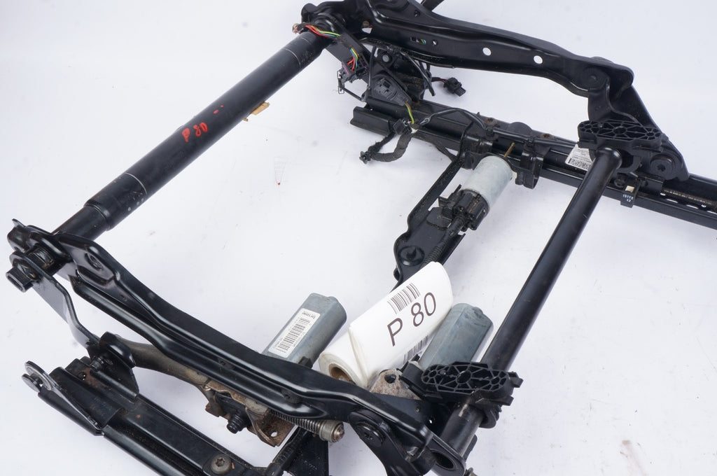 2012-2018 AUDI A7 QUATTRO FRONT RIGHT LOWER POWER SEAT TRACK FRAME W/ MOTOR OEM