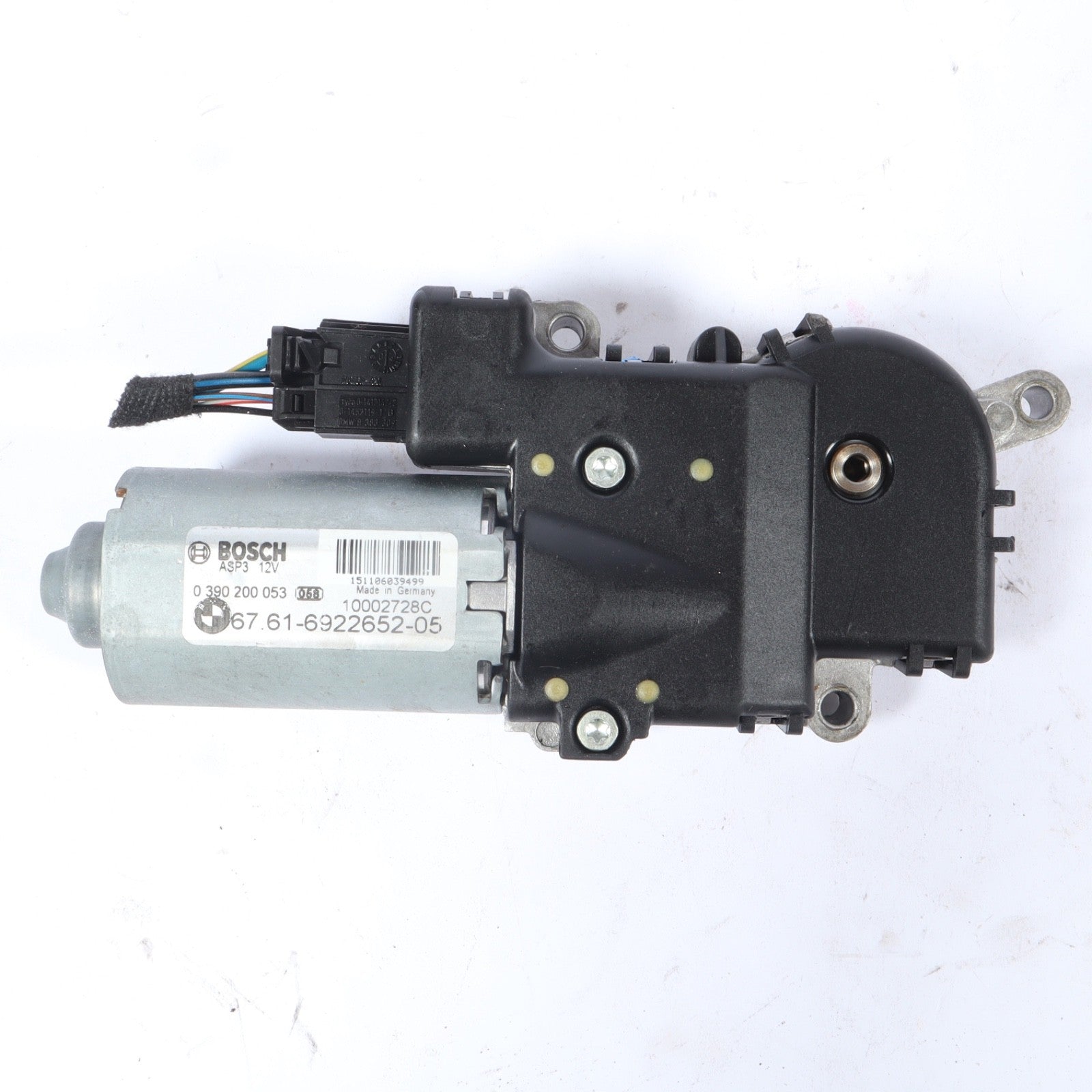 2007 - 2010 BMW E83 X3 Sunroof Roof Motor Unit 6922652 OEM