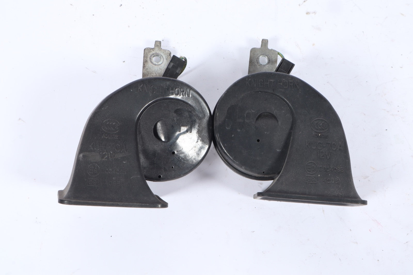 2007-2015 MAZDA CX-9 FRONT LOW & HIGH TONE HORN SIGNAL PAIR SET OEM