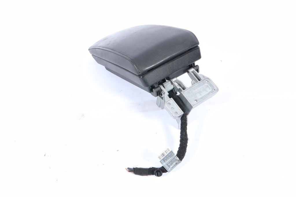 2005-2010 BMW X3 CENTER CONSOLE BLACK LEATHER ARMREST LID STORAGE OEM
