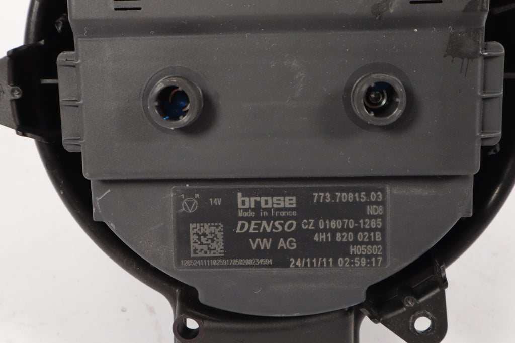 2012-2017 AUDI A7 Heater Blower Motor 4H1 820 021B OEM