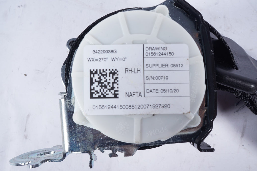 2017-2023 Alfa Romeo Stelvio OEM Left Rear Seat Belt Retractor 34267083A