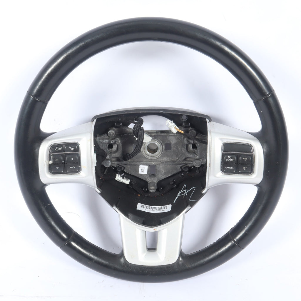 2011-2014 DODGE GRAND CARAVAN STEERING WHEEL BLACK OEM P1WC251X9AG