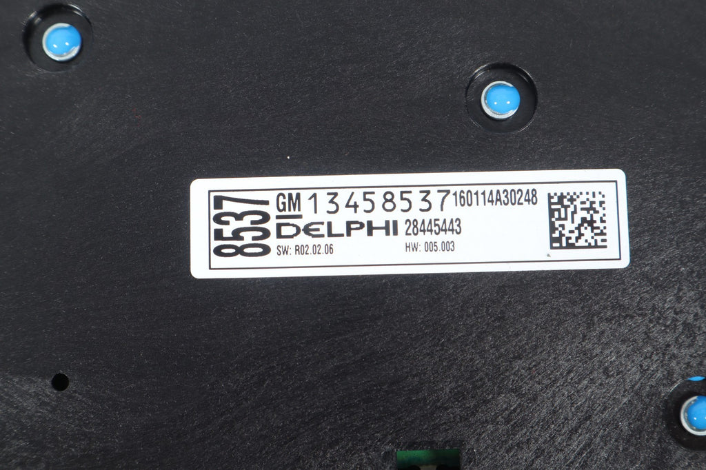 2016-2019 BUICK CASCADA RADIO AUDIO CLIMATE CONTROL PANEL ASSEMBLY OEM