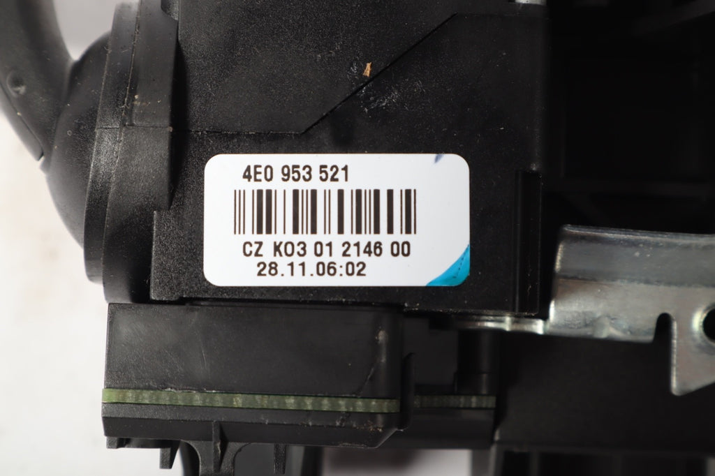 09-15 AUDI Q7 4L STEERING COLUMN BLINKER WIPER ADAPTIVE CRUISE SWITCH OEM