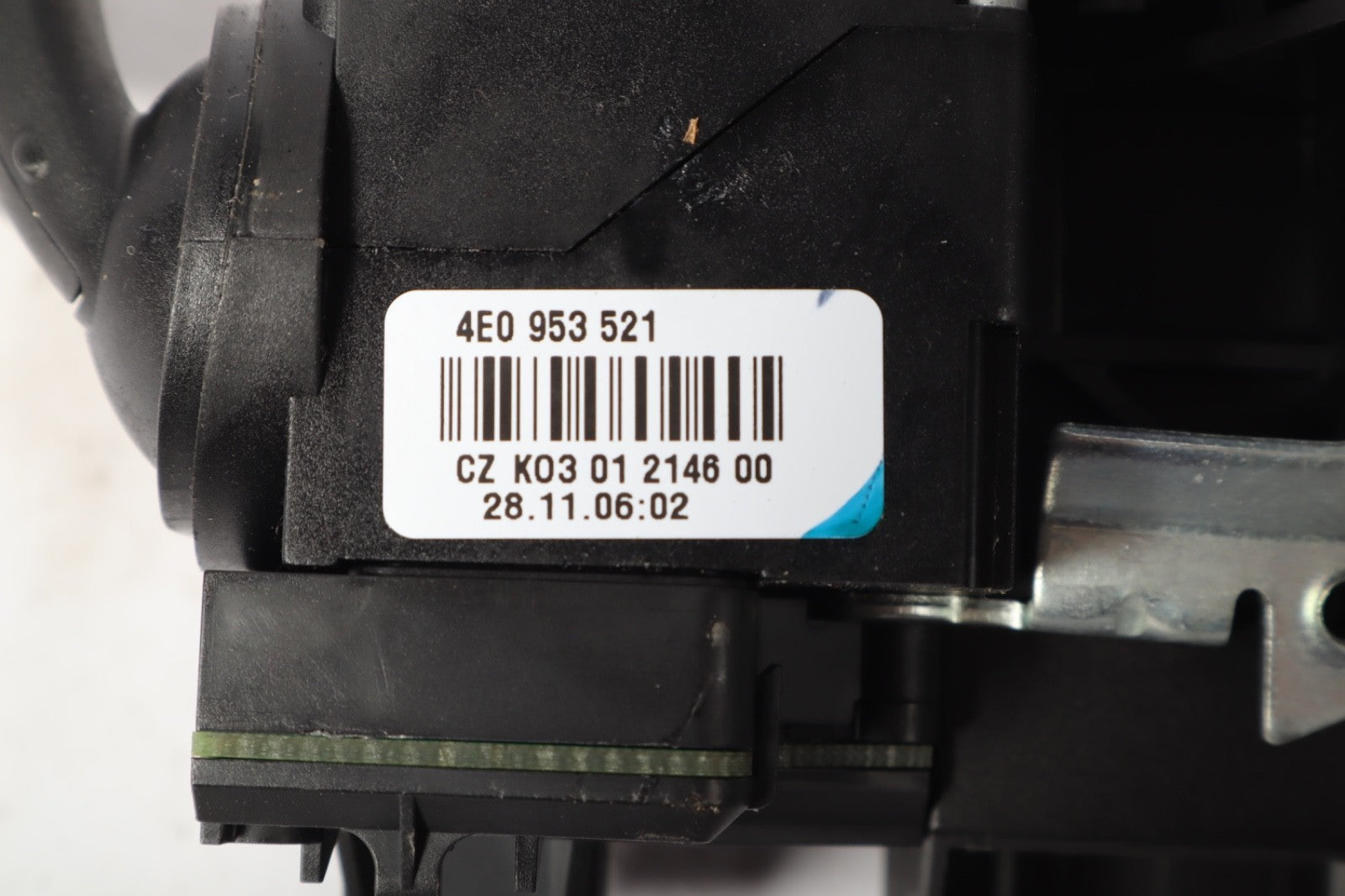 09-15 AUDI Q7 4L STEERING COLUMN BLINKER WIPER ADAPTIVE CRUISE SWITCH OEM