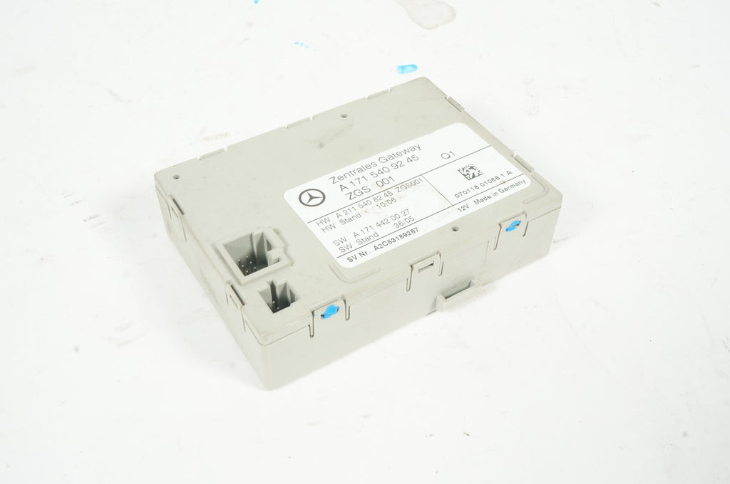 03-11 Mercedes R171 SLK350 E320 Central Gateway Control Module 1715409245 OEM