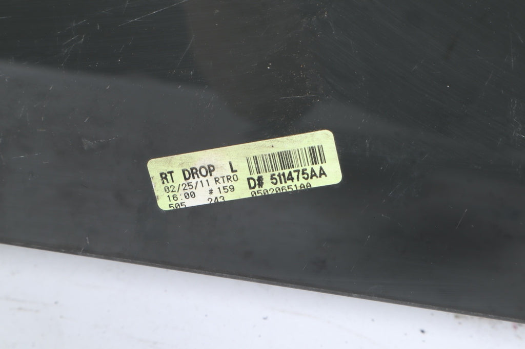 08-16 Caravan Chrysler Town Country Rear Left Power Sliding Door Glass LH OEM