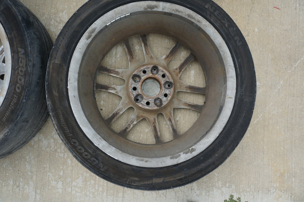 2006-2008 SLK280 Wheel 17x7.5 Twelve 12 Six 6 Split Spoke RIM RIMS WHEELS SET