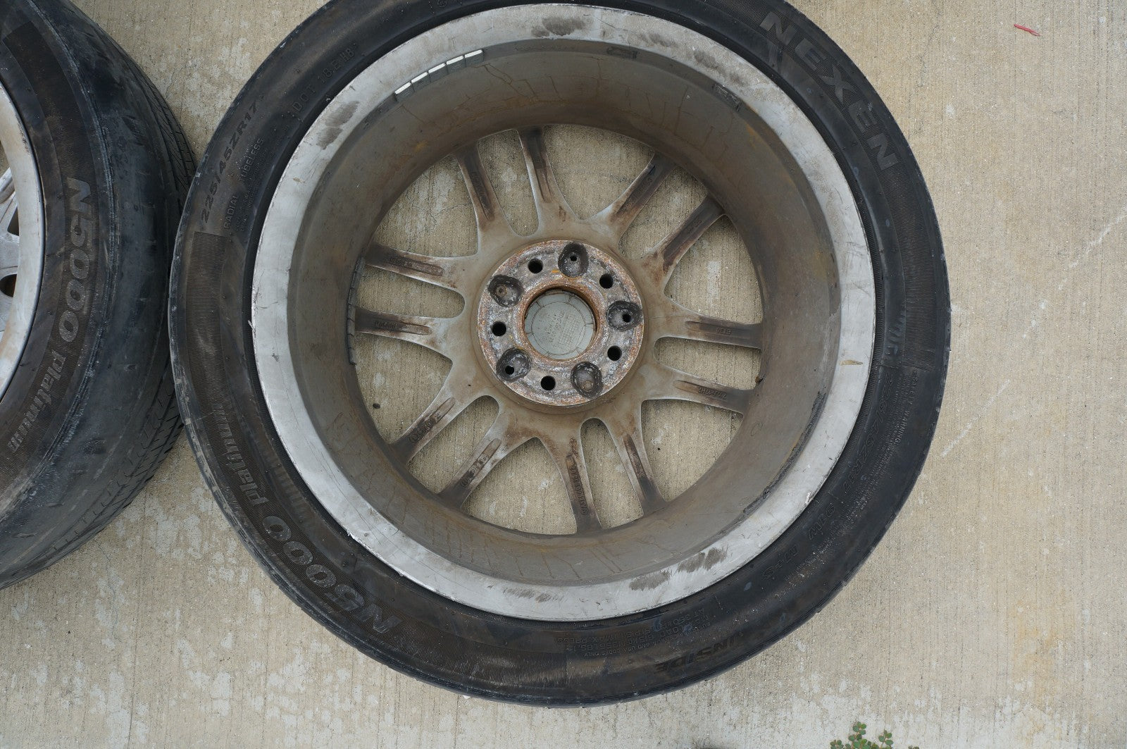 2006-2008 SLK280 Wheel 17x7.5 Twelve 12 Six 6 Split Spoke RIM RIMS WHEELS SET