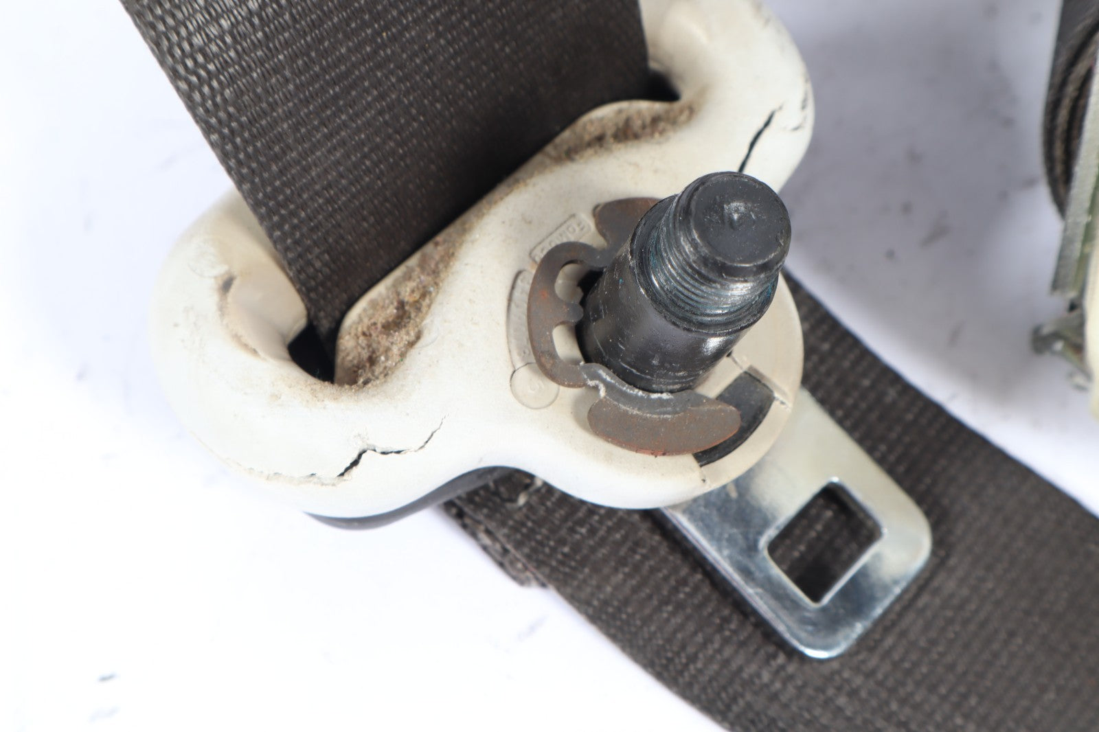 2011-2014 FORD EDGE FRONT LEFT DRIVER SEAT BELT RETRACTOR TAN OEM