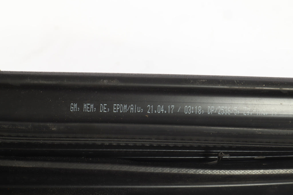2016-2019 Buick Cascada Alert Door Window Weather Sear Rubber OEM