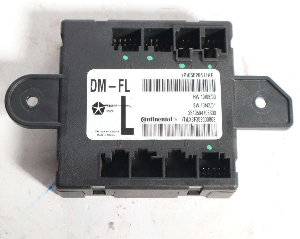 2011 - 2017 Dodge Charger Chrysler 300 Front Left Door Control Module Unit OEM
