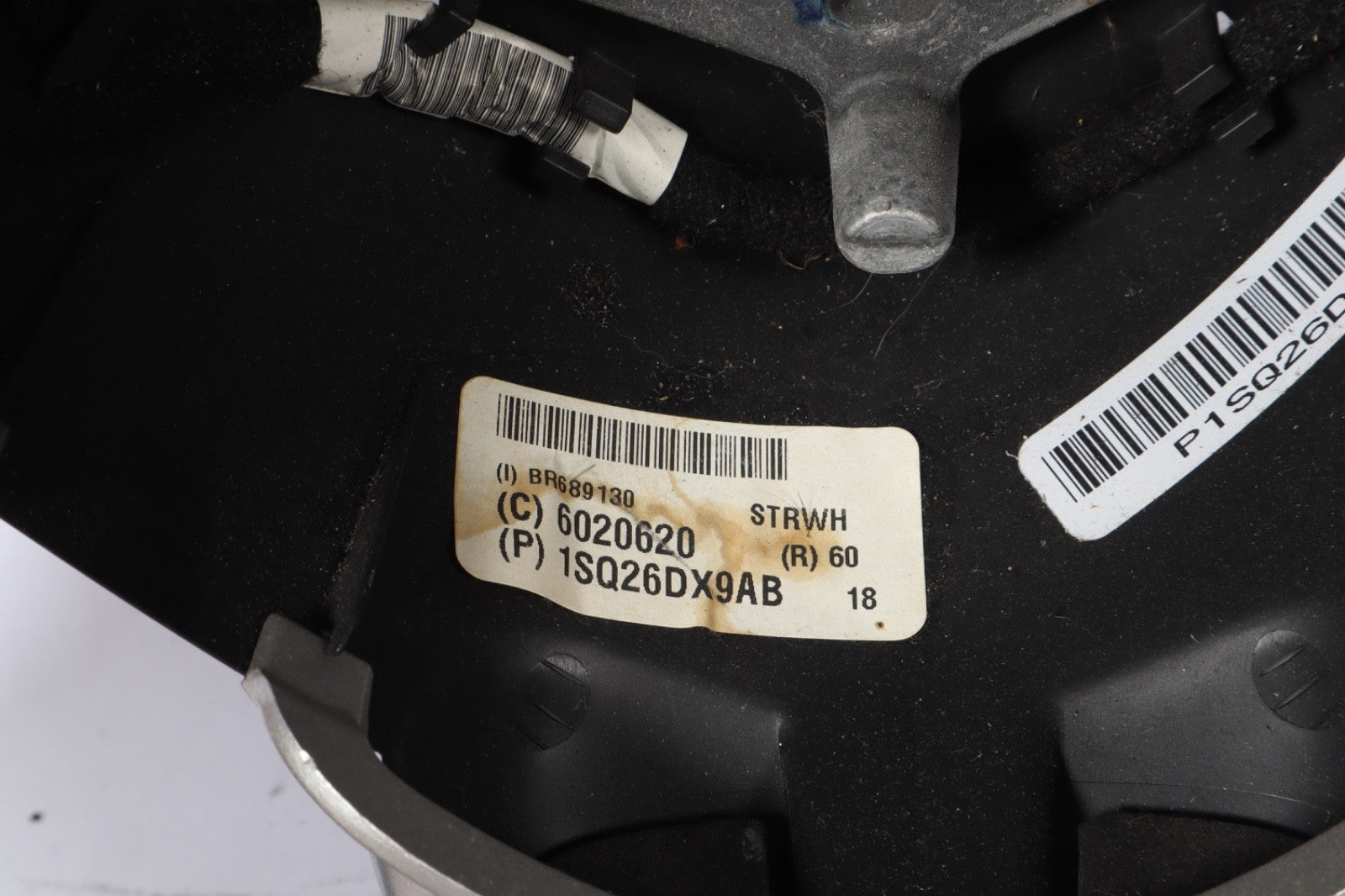 2012-2019 DODGE GRAND CARAVAN DRIVER STEERING WHEEL W/MULTIFUNCTION SWITCHES OEM
