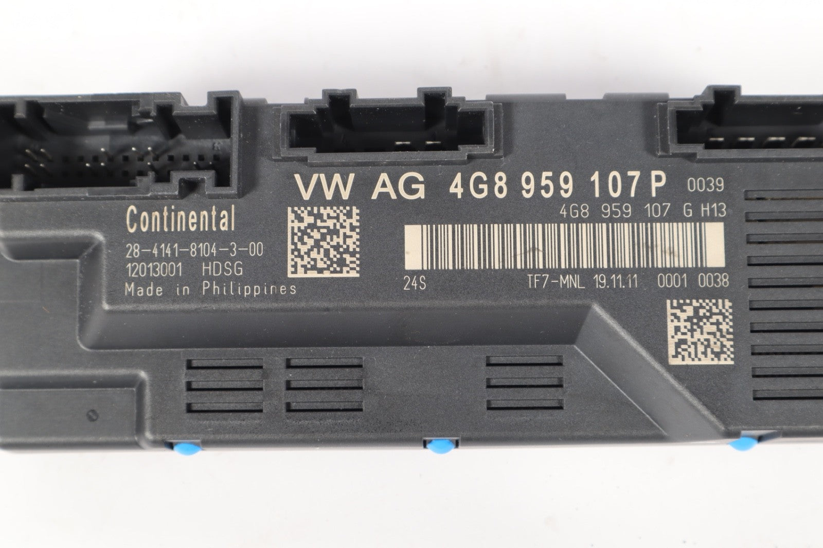 2012 AUDI A7 TAILGATE LIFTGATE BACK DOOR TRUNK COMPUTER CONTROL MODULE OEM