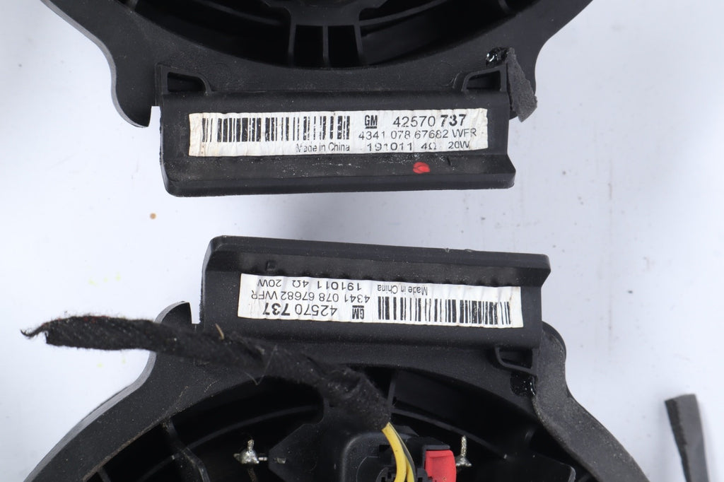 2013-2020 CHEVROLET SONIC SPEAKER SPEAKERS SET FRONT REAR OEM 42570737