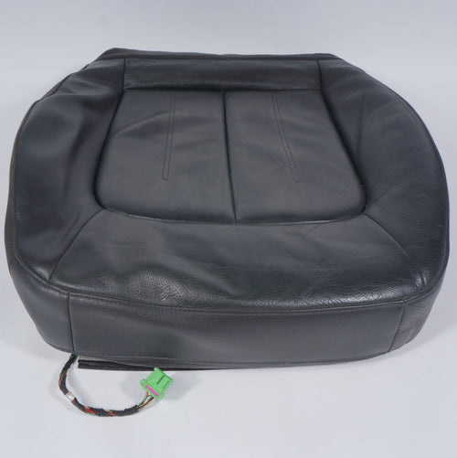 12-17 Audi A7 Front Left Driver Side Seat Lower Bottom Cushion Black Oem