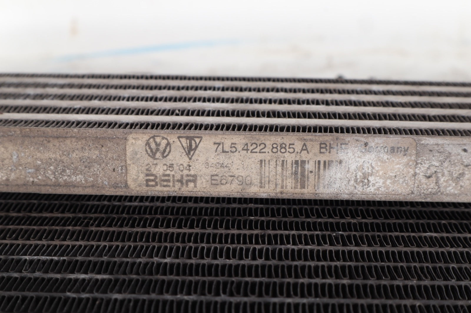 2003 - 2010 Porsche Cayenne Radiator Condenser Power Steering Cooler OEM