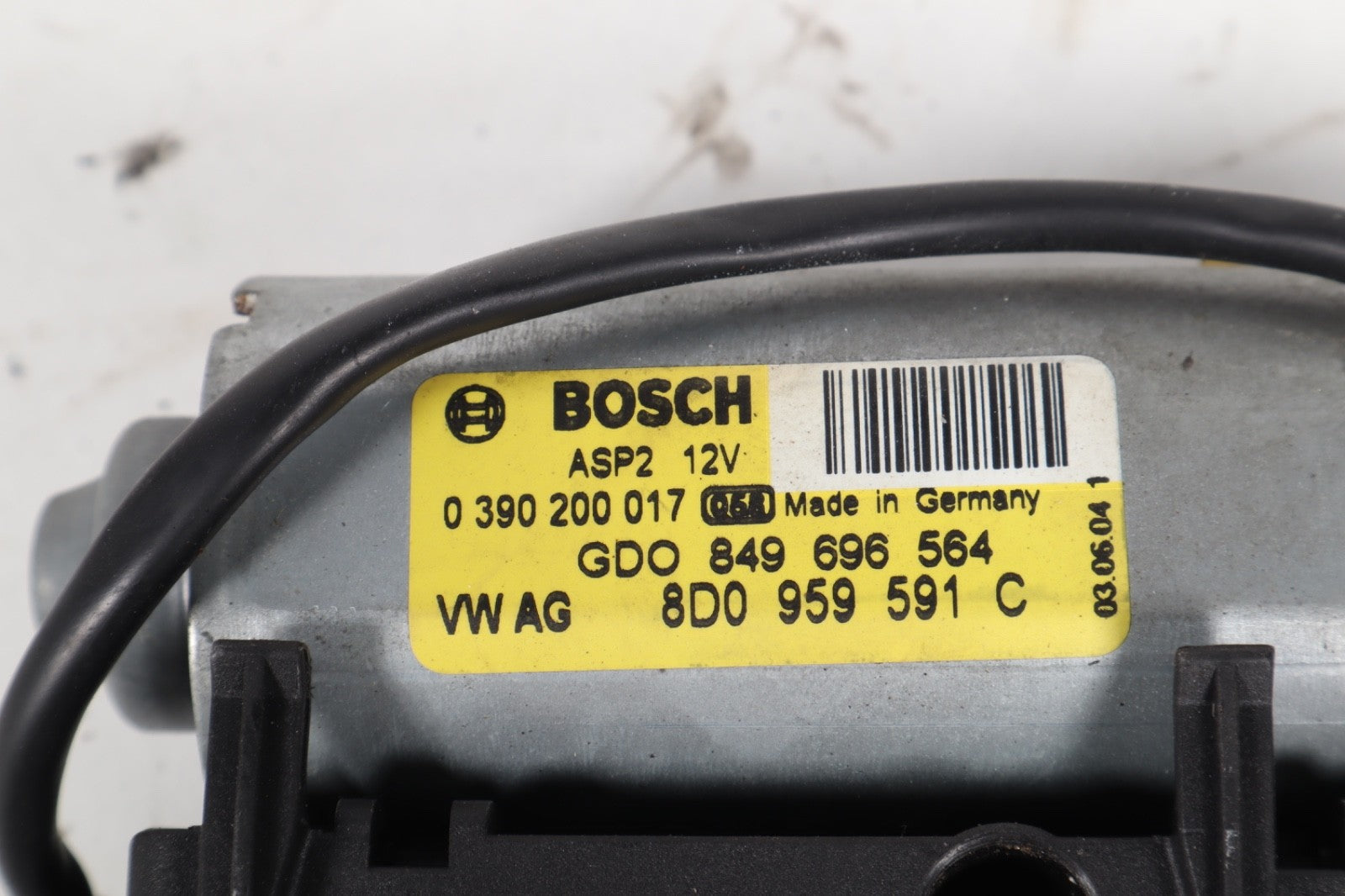 2003-2010 Porsche Cayenne Sunroof Sun Roof Motor Unit 8D0959591C OEM