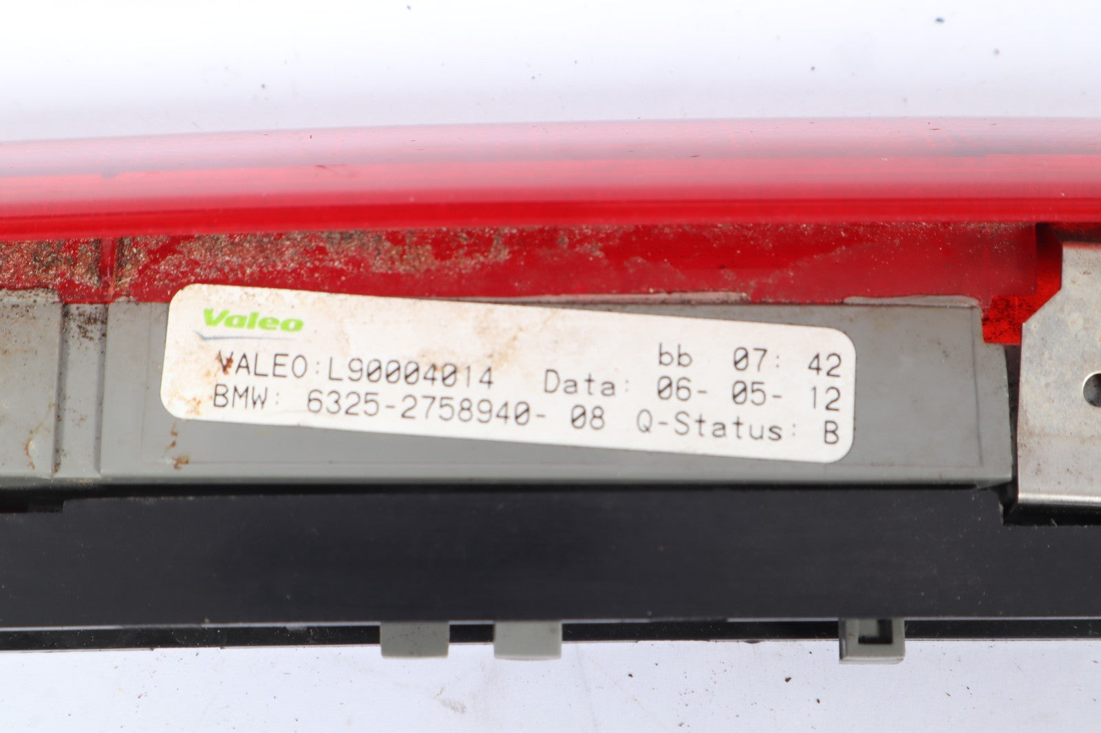 2012-2015 MINI COOPER COUPE REAR THIRD RED STOP LAMP LIGHT OEM