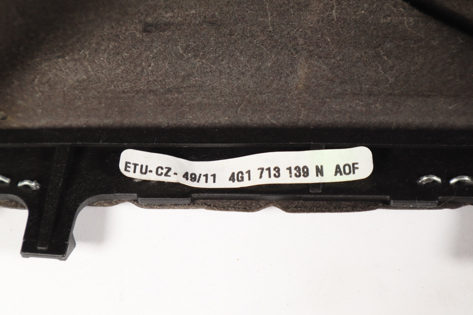 2012  - 2015 Audi A6 A7 SHIFTER KNOB & BOOT COVER ASSEMBLY 4G1713139N OEM