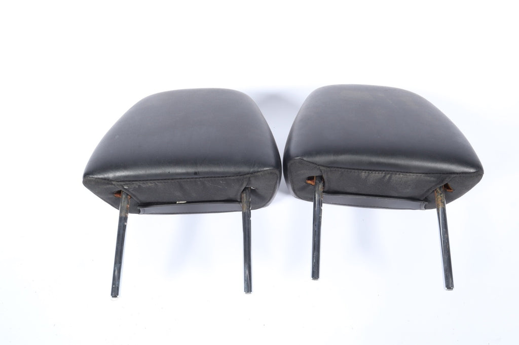 2011 - 2014 Dodge Charger Front Left And Right Leather Headrest Black OEM