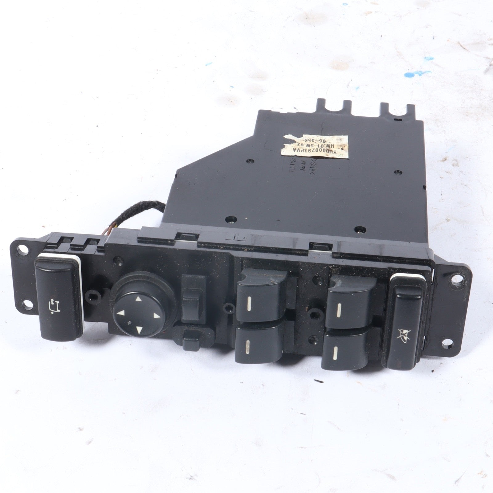2004-2009 LAND ROVER RANGE ROVER L322 MASTER WINDOW SWITCH YUD000293PVA OEM