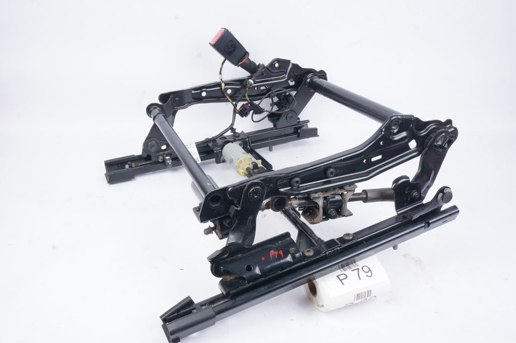 2012-2018 AUDI A7 QUATTRO FRONT RIGHT LOWER POWER SEAT TRACK FRAME W/ MOTOR OEM