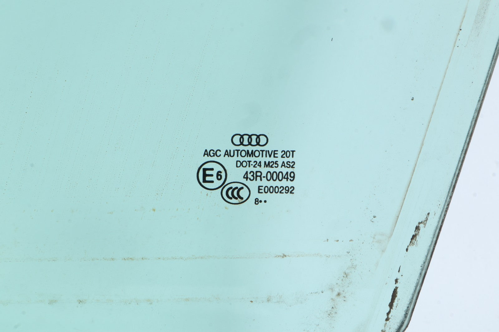 2009-2017 AUDI Q5 FRONT LEFT DRIVER SIDE DOOR WINDOW GLASS OEM
