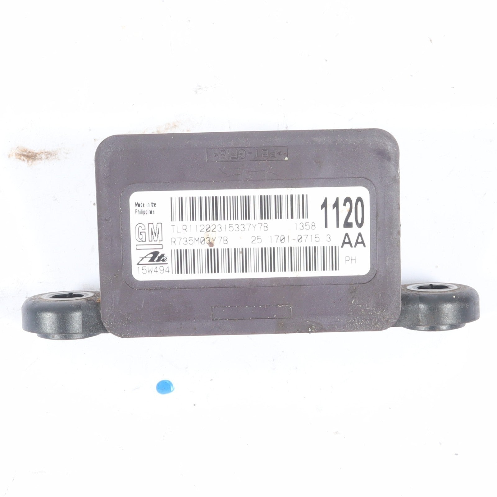 2016-20019 BUICK CASCADA YAW RATE CHASSIS SENSOR MODULE ASSEMBLY 13581120 OEM
