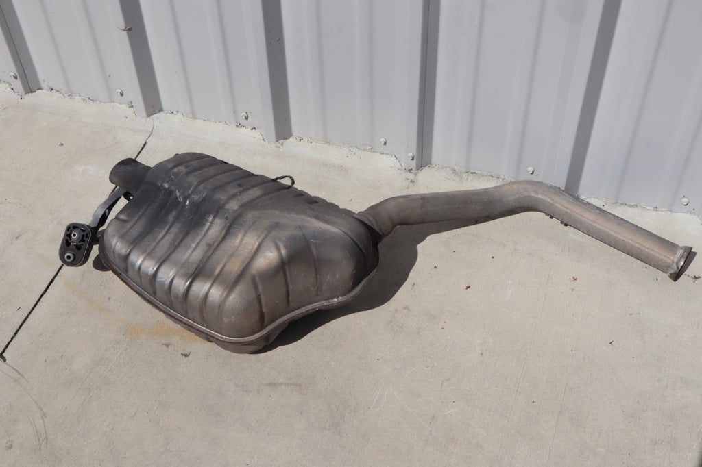 2014 MERCEDES-BENZ E350 COUPE EXHAUST SYSTEM MUFFLER SINGLE LINE PIPE OEM