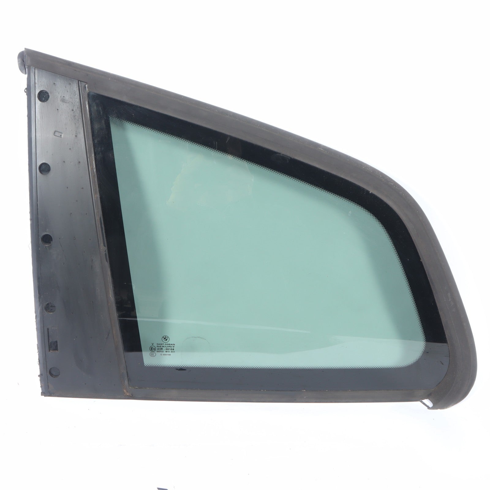 2004-2010 BMW X3 REAR DRIVER LEFT QUARTER WINDOW GLASS OEM 43R00104