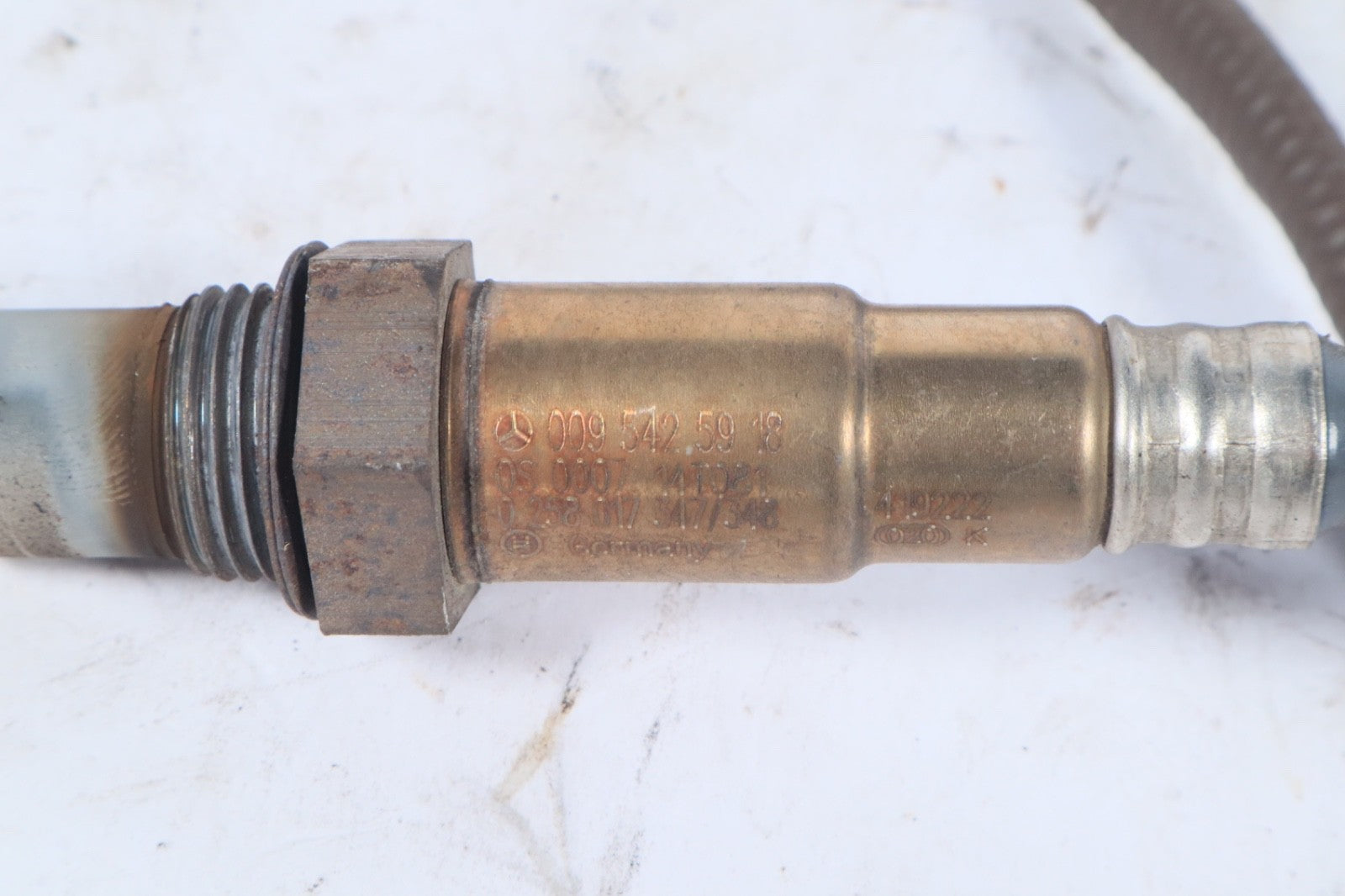12-16 MERCEDES E350 (W212) 3.5L PRE POST O2 OXYGEN LAMBDA PROBE SENSOR SET-4 OEM