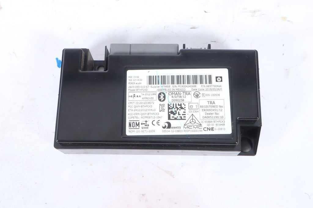 2018-2020 DODGE GRAND CARAVAN TELEMATICS MODULE UCONNECT BLUETOOTH VOICE OEM