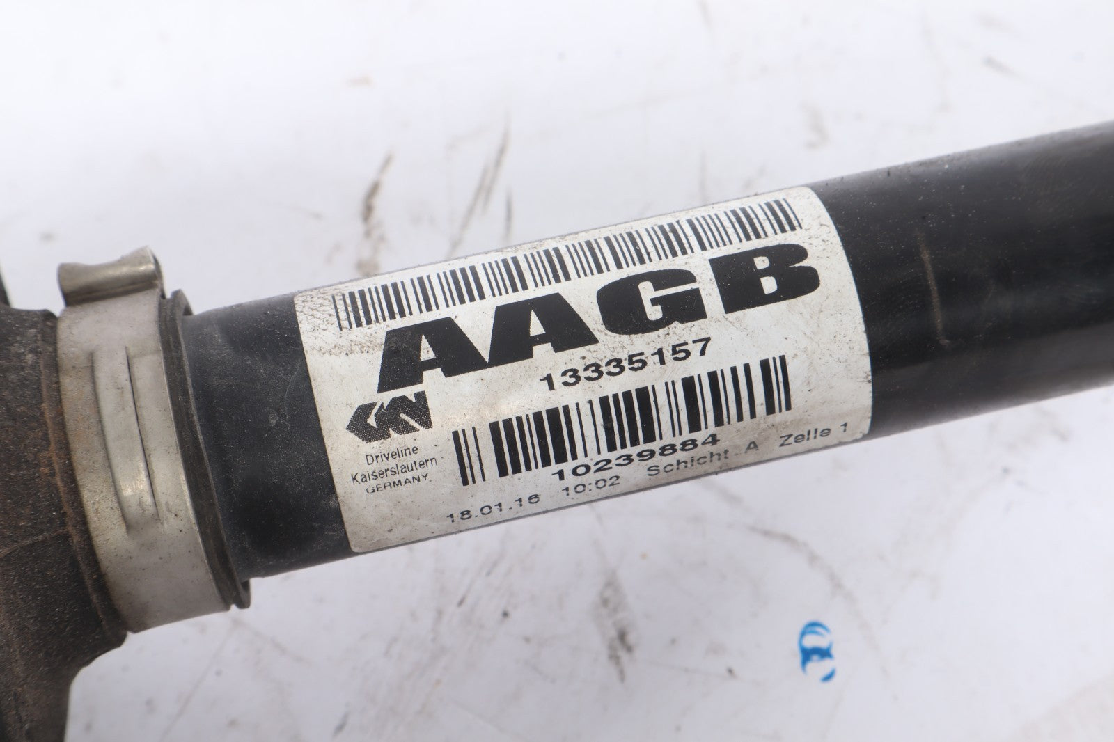 2016–2019 BUICK CASCADA FRONT RIGHT AXLE SHAFT OEM 13335157