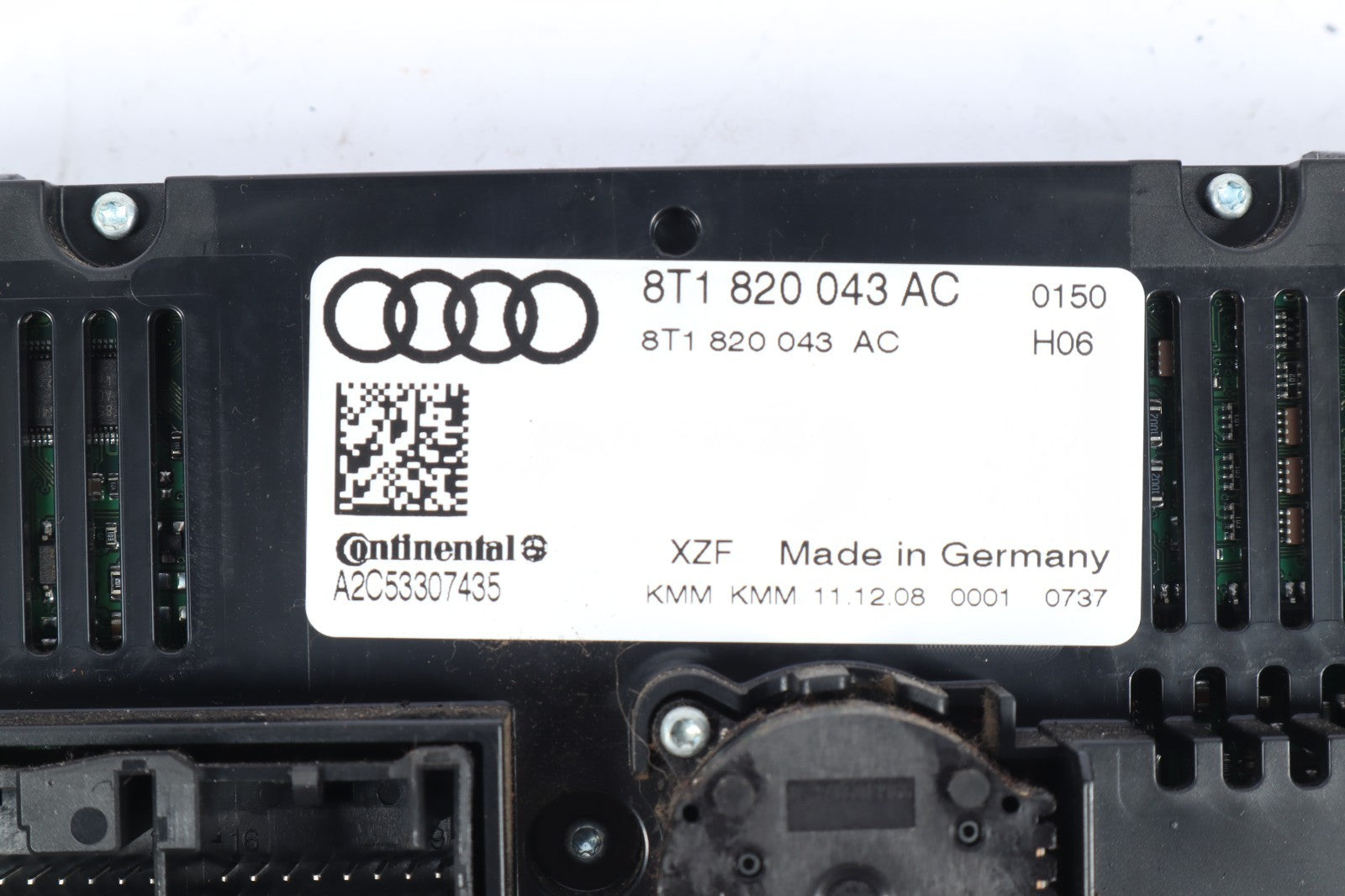 2009-2016 AUDI Q5 AC CLIMATE CONTROL MODULE TEMP UNIT 8T1820043AC OEM