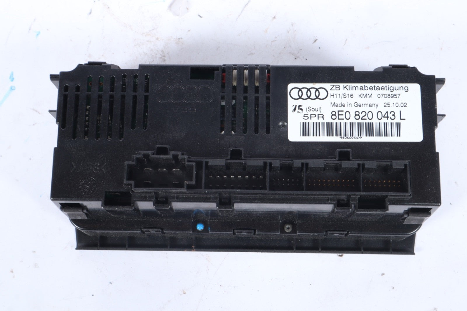 2003-2008 AUDI A4 HEATER TEMP CONTROL UNIT OEM 8E0820043L
