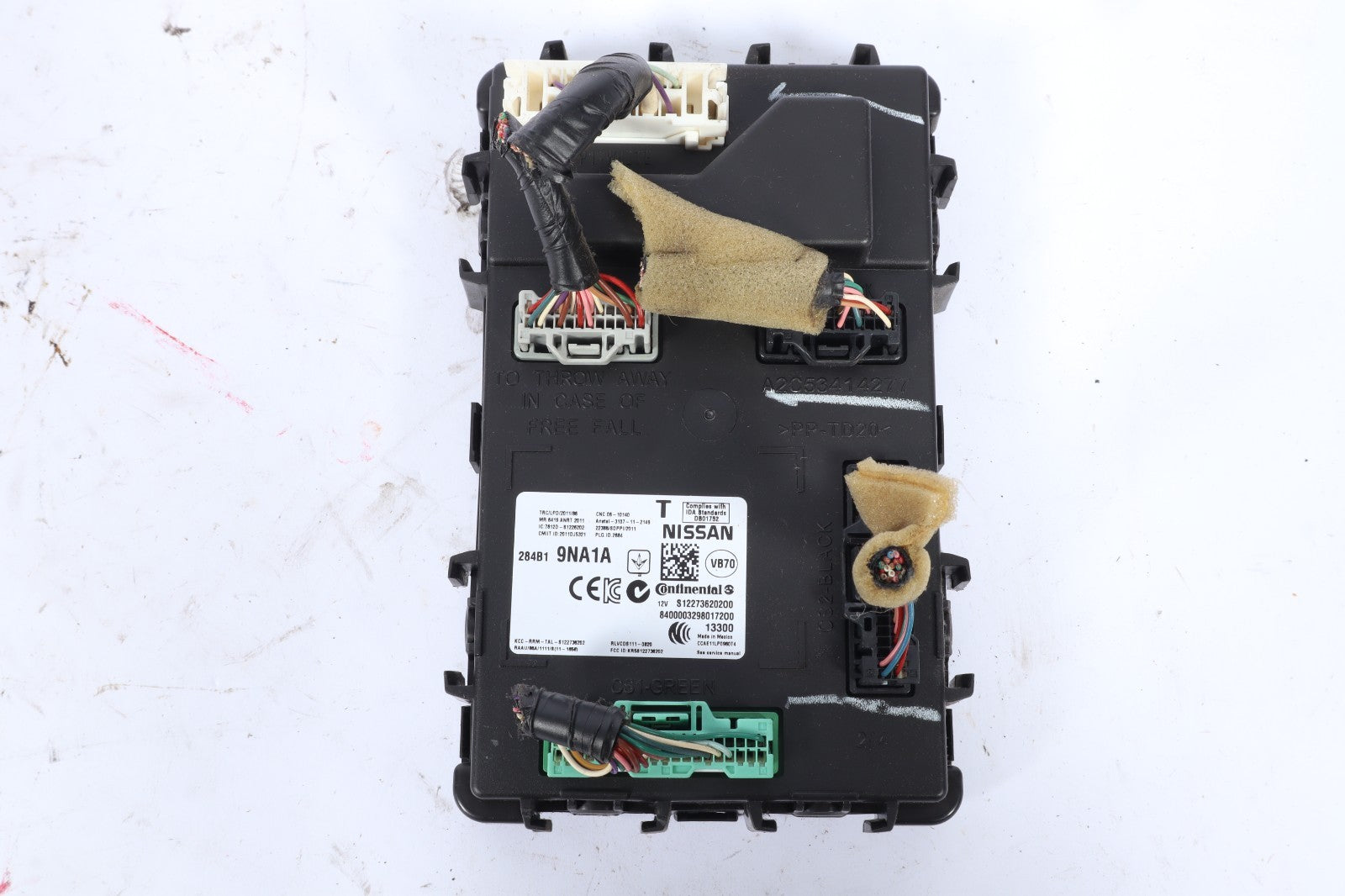 2013-2015 NISSAN PATHFINDER BODY CONTROL MODULE BCM  284B1-9NA1A OEM