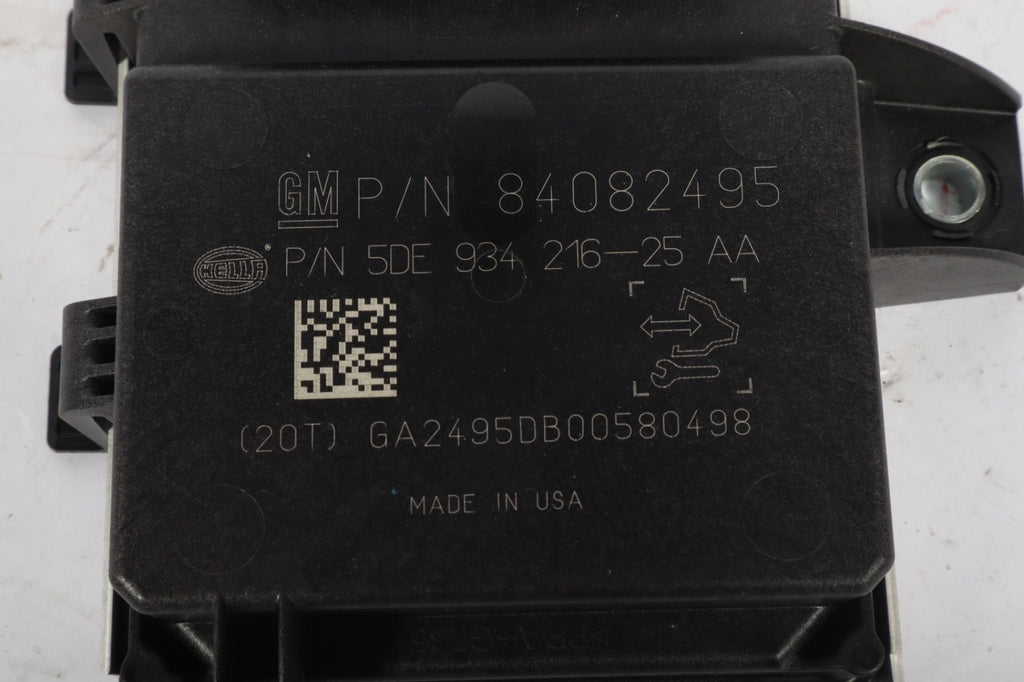 2019 CHEVROLET SONIC FUEL CONTROL OEM 84082495