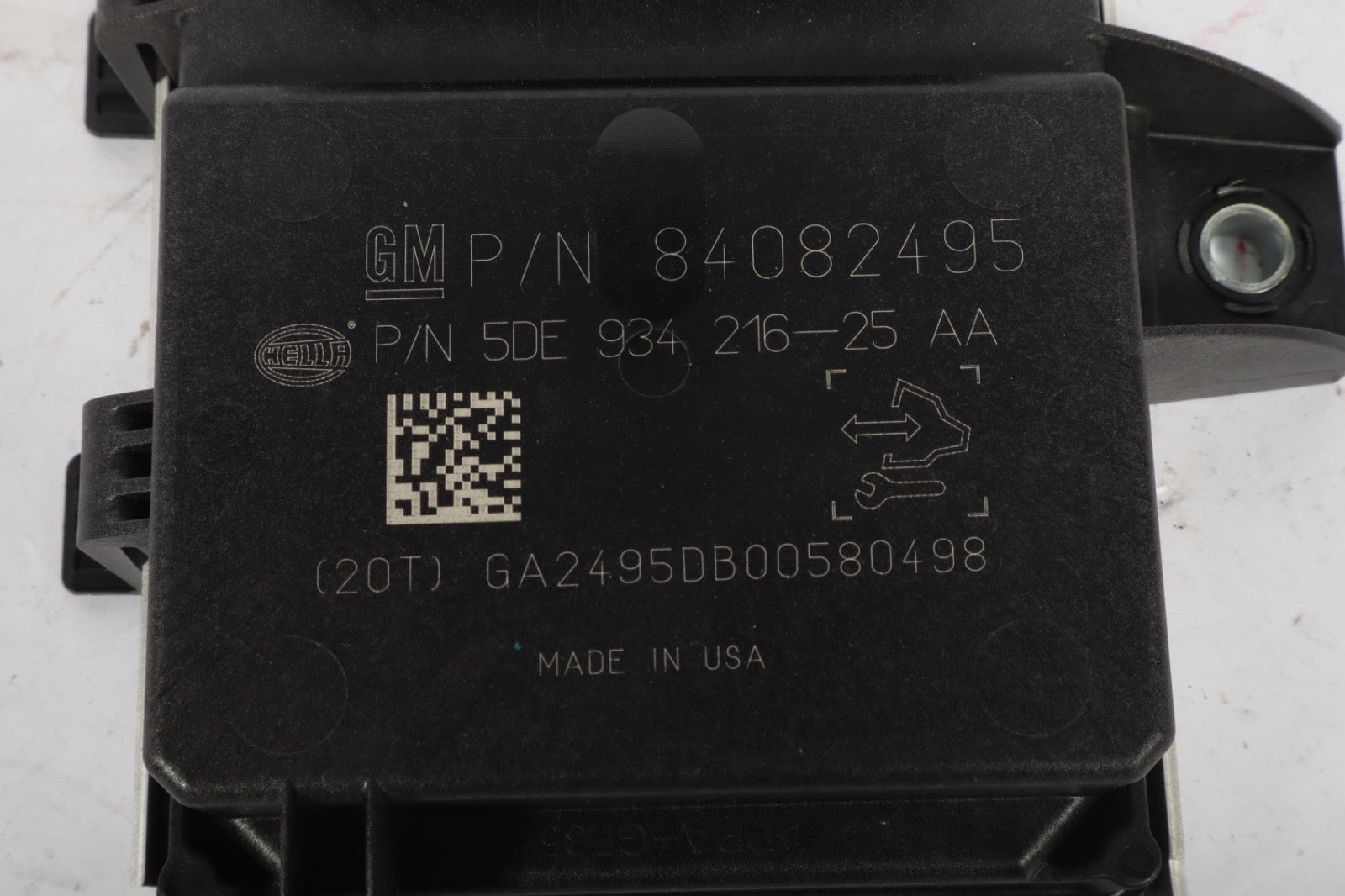 2019 CHEVROLET SONIC FUEL CONTROL OEM 84082495