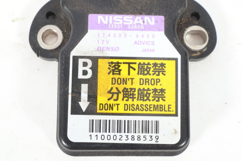 2016-2019 NISSAN TITAN XD YAW RATE CONTROL SPEED GRAVITY SENSOR 174500-6450 OEM
