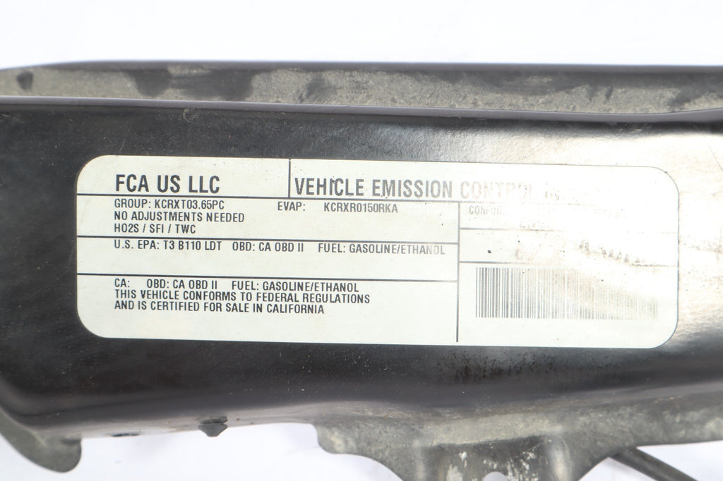 2012-2016 DODGE GRAND CARAVAN RADIATOR CORE SUPPORT UPPER TIE BAR 68023327AC