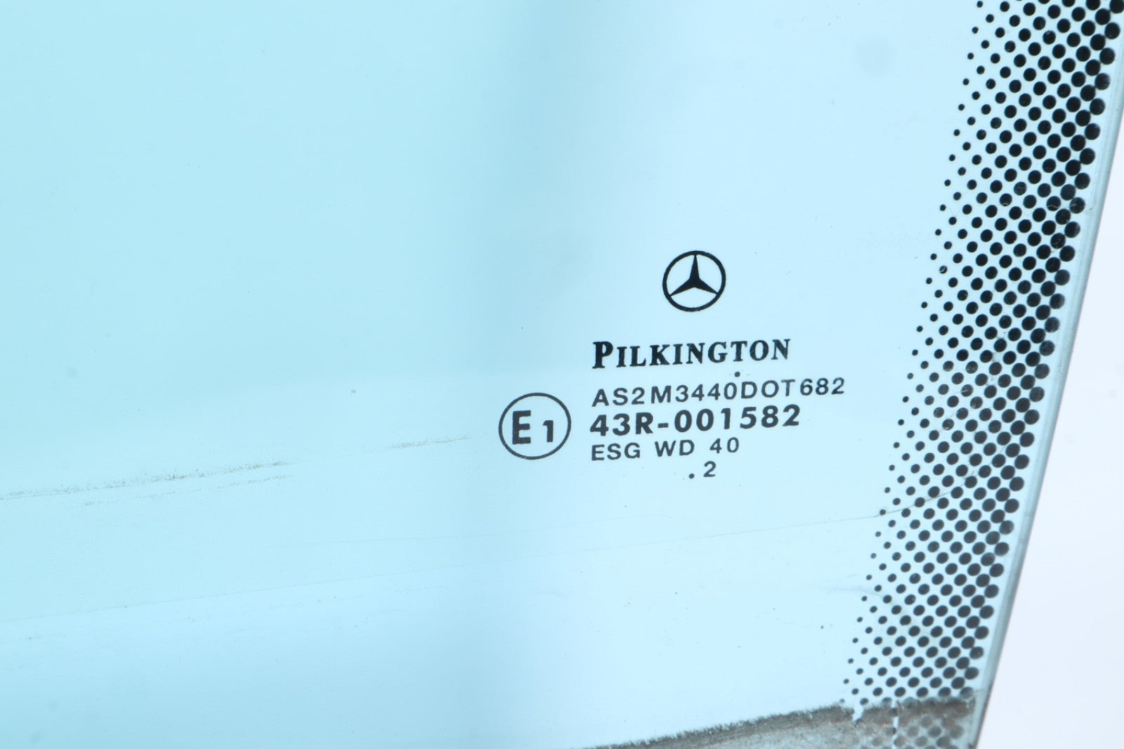 1998 - 2003 Mercedes CLK55 AMG CLK430 Front Left Door Window Glass OEM