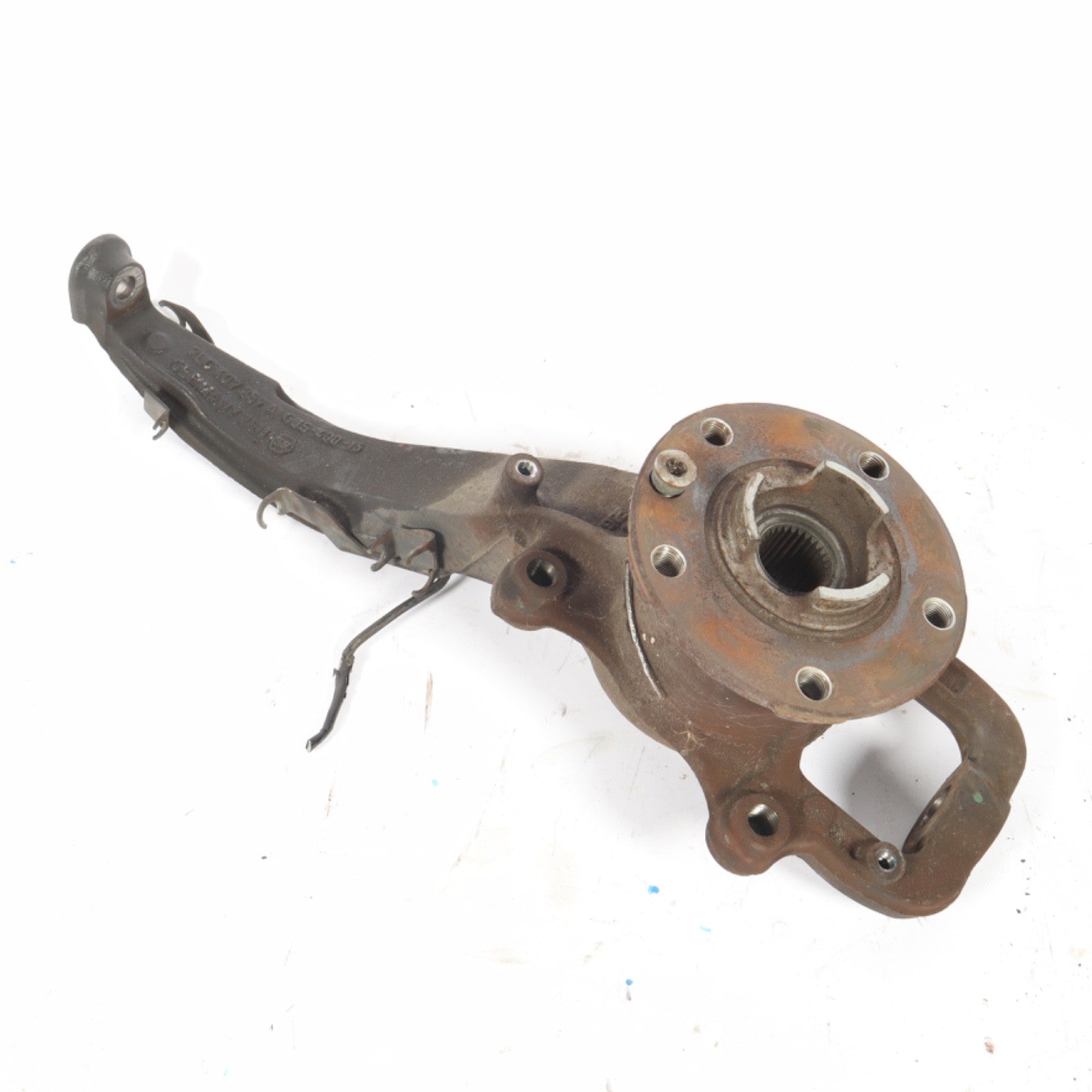 2003-2010 PORSCHE CAYENNE 955 957 FRONT LEFT SPINDLE KNUCKLE WHEEL HUB OEM