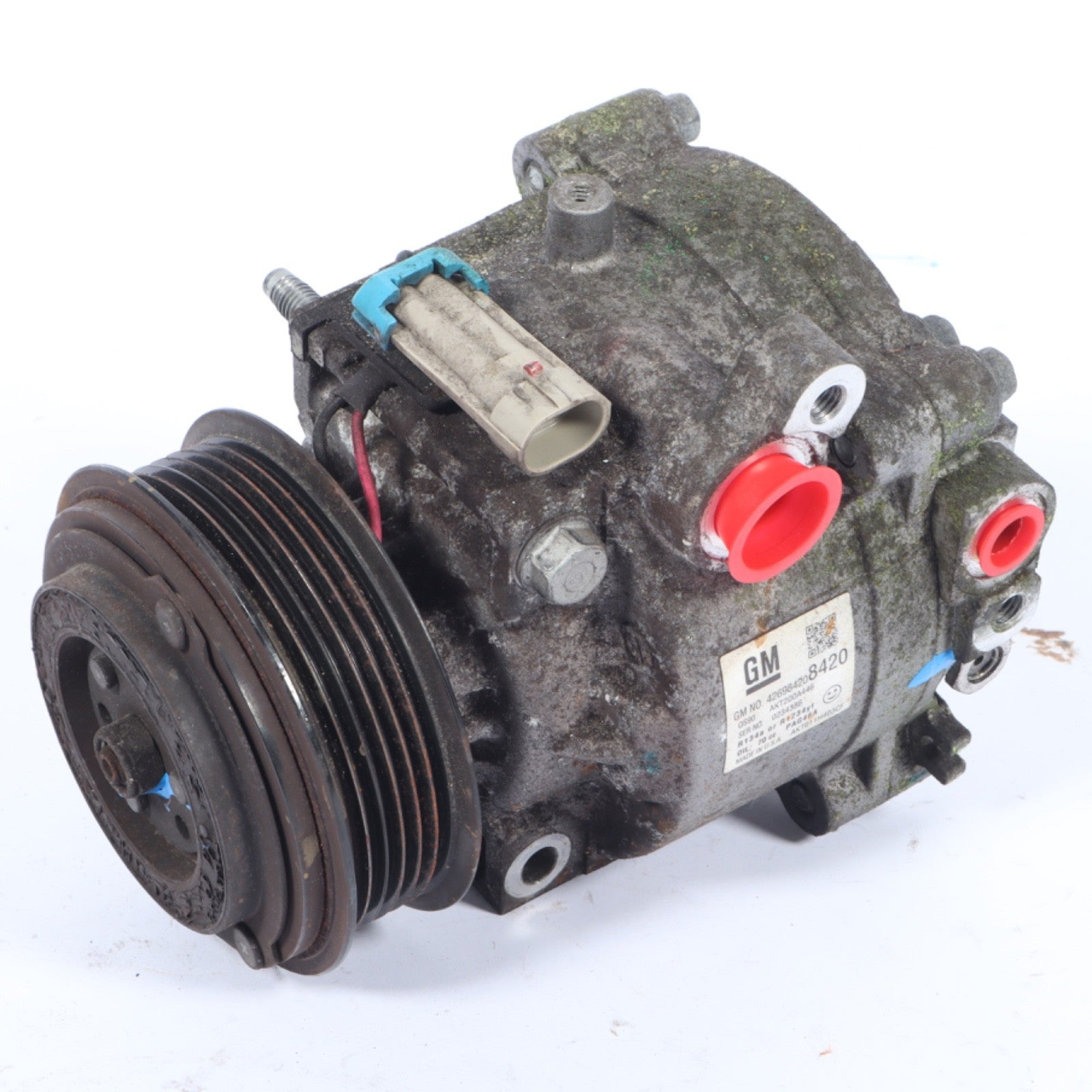 2012-2020 CHEVROLET SONIC AC A/C AIR CONDITIONING COMPRESSOR OEM 42698420
